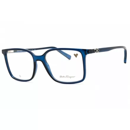 Salvatore Ferragamo SF2954 szemüvegkeret köves NAVY/Clear demo lencsék férfi