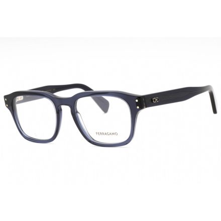 Salvatore Ferragamo SF2958 szemüvegkeret köves NAVY/Clear demo lencsék férfi