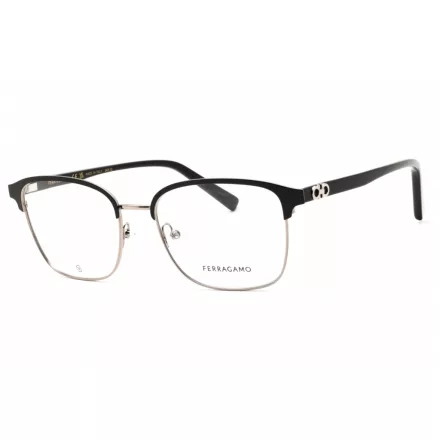 Salvatore Ferragamo SF2225 szemüvegkeret ruténium/fekete/Clear demo lencsék férfi