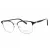 Salvatore Ferragamo SF2225 szemüvegkeret ruténium/fekete/Clear demo lencsék férfi
