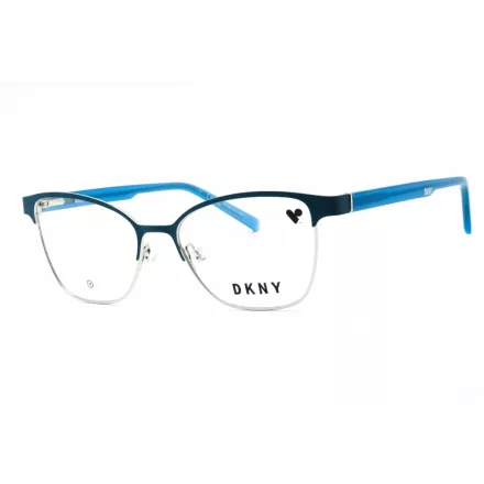 DKNY DK3007 szemüvegkeret kék TEAL/ezüst/Clear demo lencsék női