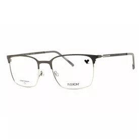   Flexon FLEXON E1140 szemüvegkeret matt szürke/ezüst/clear demo lencsék férfi