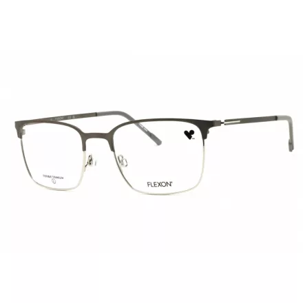 Flexon FLEXON E1140 szemüvegkeret matt szürke/ezüst/clear demo lencsék férfi