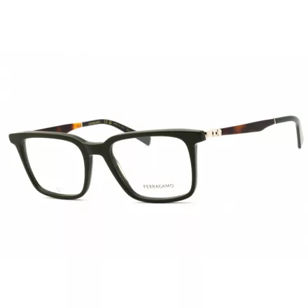 Salvatore Ferragamo SF2969 szemüvegkeret sötét zöld/Clear demo lencsék férfi
