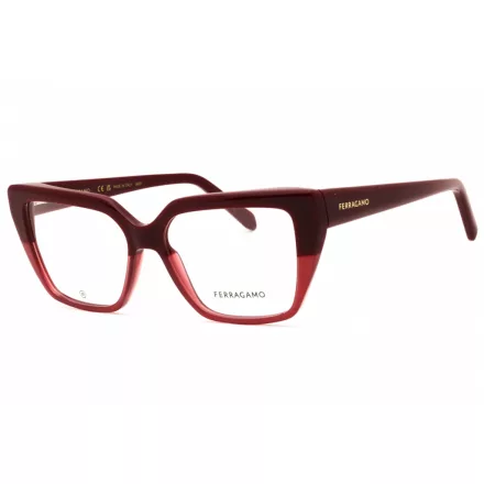 Salvatore Ferragamo SF2971 szemüvegkeret bordó/Clear demo lencsék női