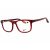 Nike NIKE 7163LB szemüvegkeret köves bordó/Clear demo lencsék férfi
