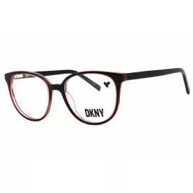   DKNY DK5059 szemüvegkeret fekete/korall LAMINATE/Clear demo lencsék női