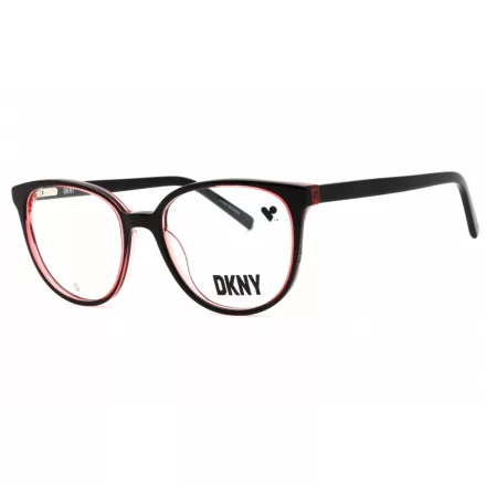 DKNY DK5059 szemüvegkeret fekete/korall LAMINATE/Clear demo lencsék női