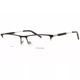   Salvatore Ferragamo SF2586 szemüvegkeret fekete/világos ruténium/clear demo lencsék férfi