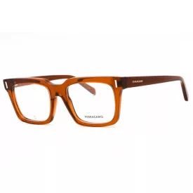   Salvatore Ferragamo SF2993 szemüvegkeret átlátszó barna/Clear demo lencsék női