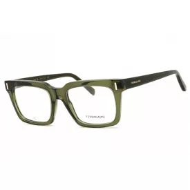   Salvatore Ferragamo SF2993 szemüvegkeret átlátszó KHAKI/Clear demo lencsék női