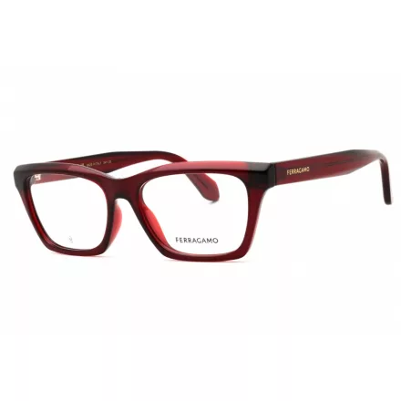Salvatore Ferragamo SF2986 szemüvegkeret átlátszó piros/Clear demo lencsék női