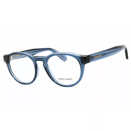 Salvatore Ferragamo SF2987E szemüvegkeret átlátszó AZURE/Clear demo lencsék Unisex férfi női