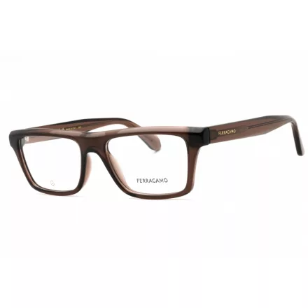 Salvatore Ferragamo SF2988 szemüvegkeret átlátszó barna/Clear demo lencsék férfi