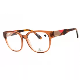   Lacoste L2953 szemüvegkeret átlátszó CARAMEL/Clear demo lencsék férfi