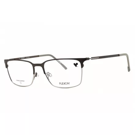 Flexon FLEXON E1147 szemüvegkeret matt szürke/ ezüst/clear demo lencsék férfi