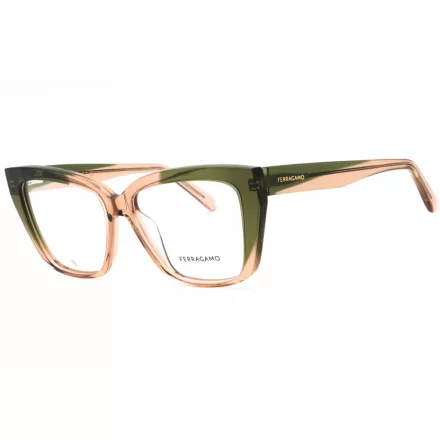 Salvatore Ferragamo SF2939N szemüvegkeret átlátszó KHAKI/világos barna/clear demo lencsék női
