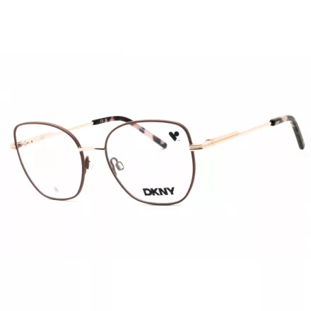 DKNY DK1034 szemüvegkeret barna/rózsa arany/Clear demo lencsék női