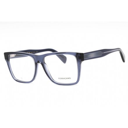 Salvatore Ferragamo SF2953N szemüvegkeret köves NAVY/Clear demo lencsék férfi