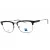Zeiss ZS24148 szemüvegkeret matt fekete/sötét ruténium/Clear Demo lencsék férfi