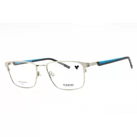   Flexon FLEXON E1154 szemüvegkeret szatén ezüst/ CERULEAN/clear demo lencsék férfi