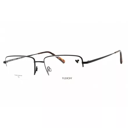 Flexon FLEXON H6073 szemüvegkeret szatén fekete/Clear demo lencsék férfi