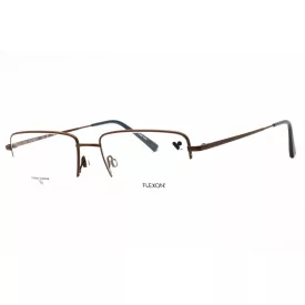   Flexon FLEXON H6073 szemüvegkeret szatén kávé/Clear demo lencsék férfi