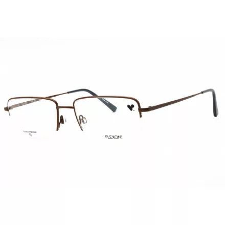 Flexon FLEXON H6073 szemüvegkeret szatén kávé/Clear demo lencsék férfi