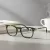 Lacoste L2954 szemüvegkeret átlátszó KHAKI/Clear demo lencsék férfi