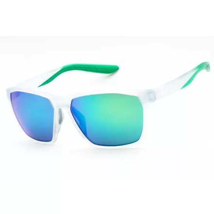 Nike NIKE MAVERICK M EV1095 napszemüveg matt PURE PLATINUM / zöld Unisex férfi női