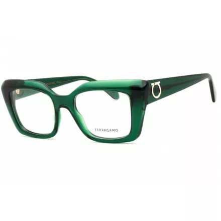 Salvatore Ferragamo SF3008 szemüvegkeret átlátszó zöld/clear demo lencsék női