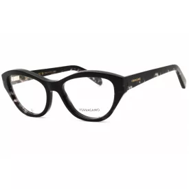   Salvatore Ferragamo SF3011 szemüvegkeret fekete/fekete /Clear demo lencsék női