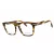 Salvatore Ferragamo SF3015 szemüvegkeret csíkos barna/clear demo lencsék férfi