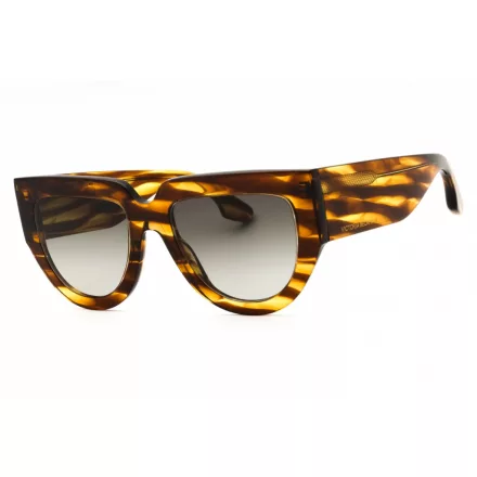 Victoria Beckham VB679S napszemüveg csíkos TOBACCO/füstszürke  női