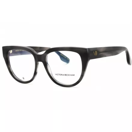 Victoria Beckham VB2674 szemüvegkeret csíkos szürke/clear demo lencsék női