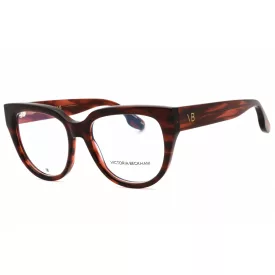   Victoria Beckham VB2674 szemüvegkeret csíkos piros/clear demo lencsék női