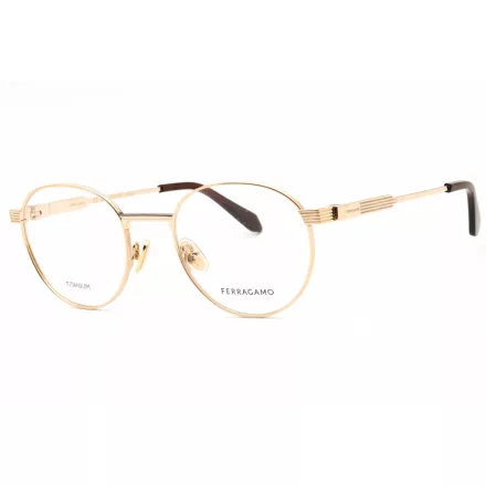 Salvatore Ferragamo SF2596 szemüvegkeret arany/Clear demo lencsék férfi