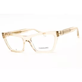   Salvatore Ferragamo SF3021 szemüvegkeret átlátszó bézs női