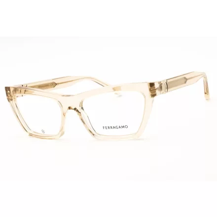 Salvatore Ferragamo SF3021 szemüvegkeret átlátszó bézs női