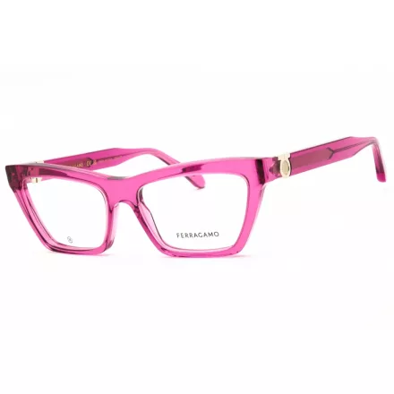 Salvatore Ferragamo SF3021 szemüvegkeret átlátszó CYCLAMEN/clear demo lencsék női