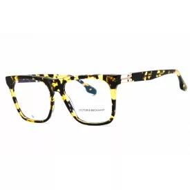   Victoria Beckham VB2679 szemüvegkeret fekete sárga barna/Clear demo lencsék női