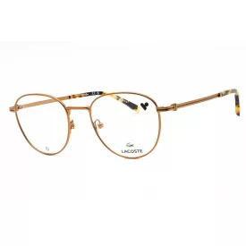   Lacoste L2312 szemüvegkeret AMBER arany/Clear demo lencsék férfi