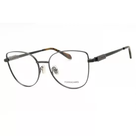   Salvatore Ferragamo SF2240 szemüvegkeret sötét ruténium/clear demo lencsék női