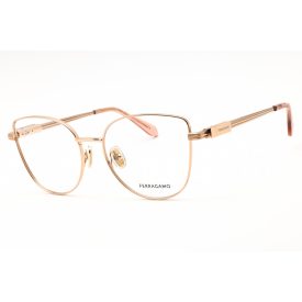   Salvatore Ferragamo SF2240 szemüvegkeret rózsa arany/clear demo lencsék női