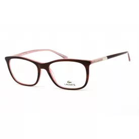  Lacoste L2885 szemüvegkeret barna/rózsa/Clear lencsék női