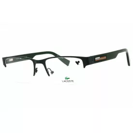   Lacoste L2299N szemüvegkeret matt zöld/Clear demo lencsék férfi