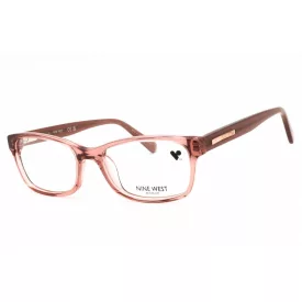   Nine West NW5210N szemüvegkeret köves rózsa/Clear demo lencsék női