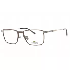   Lacoste L2285E szemüvegkeret SEMIMATTE sötét ruténium/Clear demo lencsék férfi