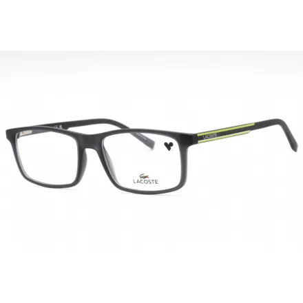 Lacoste L2858 szemüvegkeret matt sötét szürke/Clear demo lencsék férfi