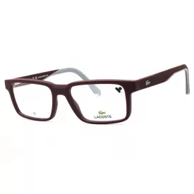   Lacoste L2922 szemüvegkeret sötét piros/Clear demo lencsék férfi